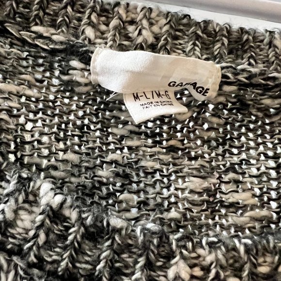 Oversized Grey Knitted Top / Garage - Picture 2 of 2